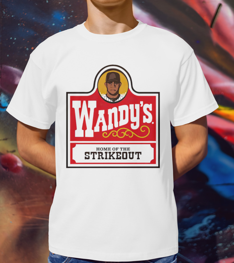 Wandy’s Home Of The Strikeout New York Baseball Classic Pitcher T-Shirt