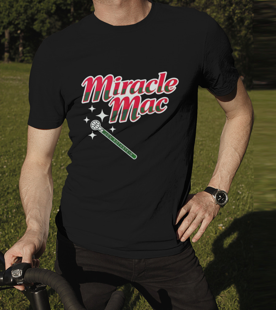 Jon Rothstein Miracle Mac Magic Basketball Stars T-Shirt