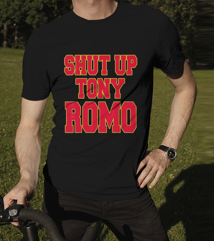Kansas City Chiefs Shut Up Tony Romo T-Shirt