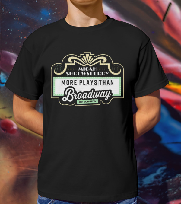 Micah Shrewsberry More Plays Than Broadway Jon Rothstein T-Shirt