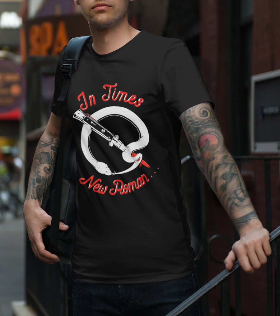 In Times New Roman Q Snake T-Shirt