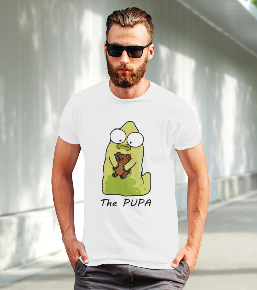 The Pupa Holding Teddy Bear Solar Opposites T-Shirt