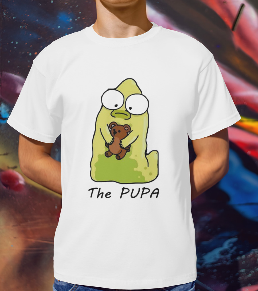 The Pupa Holding Teddy Bear Solar Opposites T-Shirt