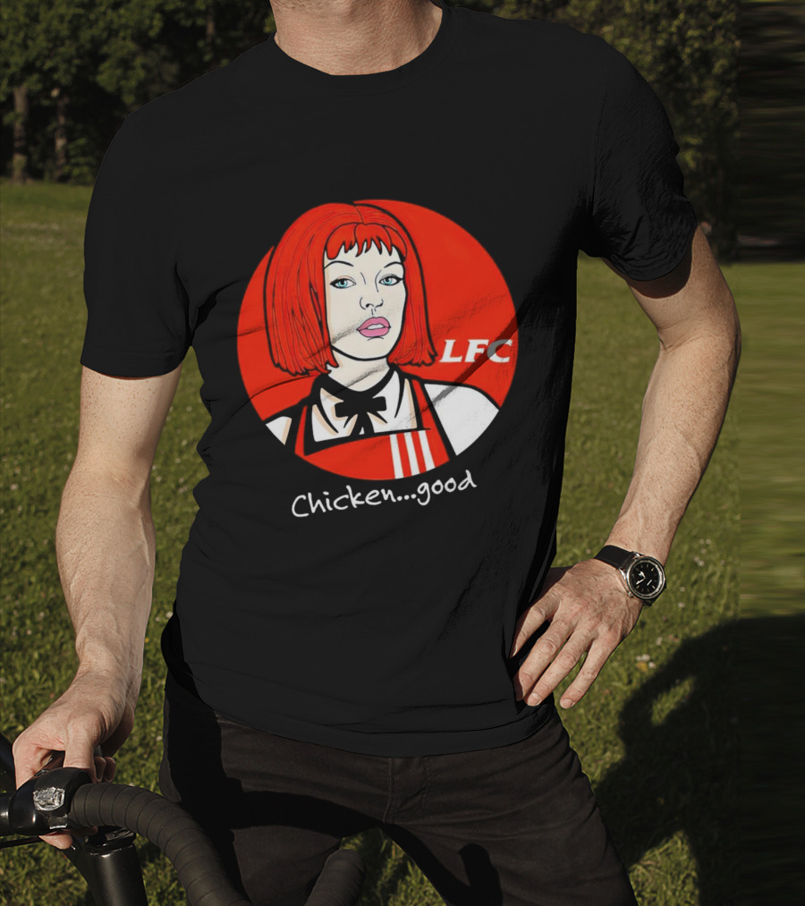 Chicken Good LFC Retro Style Redhead T-Shirt