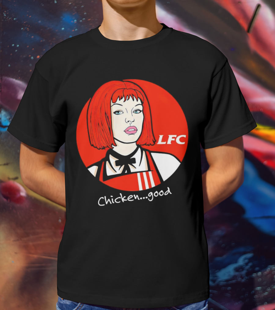 Chicken Good LFC Retro Style Redhead T-Shirt