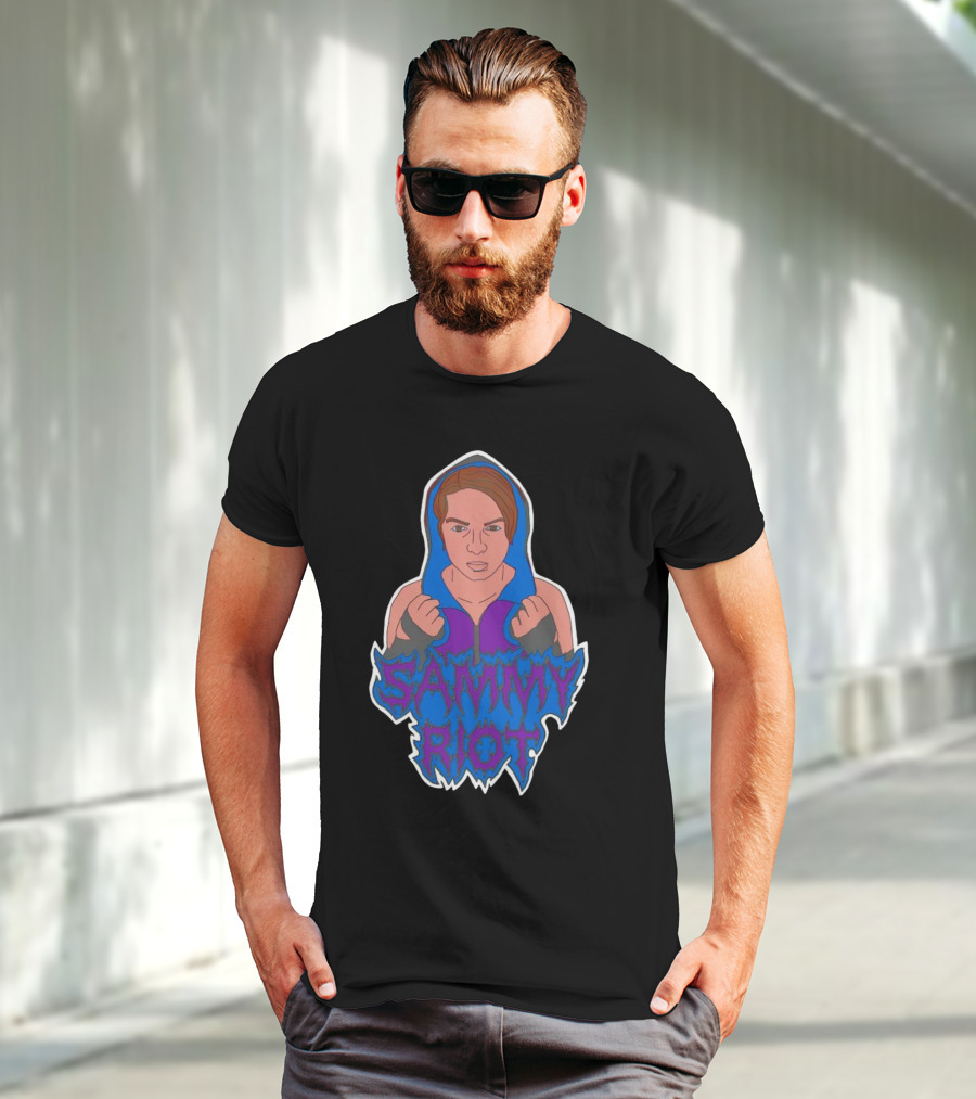 Sammy Riot Wrestling Hoodie Lost Art Sammy Riot #3 T-Shirt