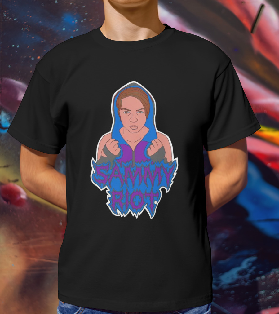 Sammy Riot Wrestling Hoodie Lost Art Sammy Riot #3 T-Shirt