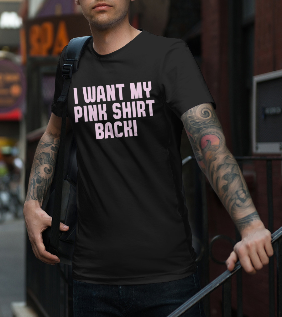 Mean Girls Mad Engine I Want My Pink Shirt Back T-Shirt