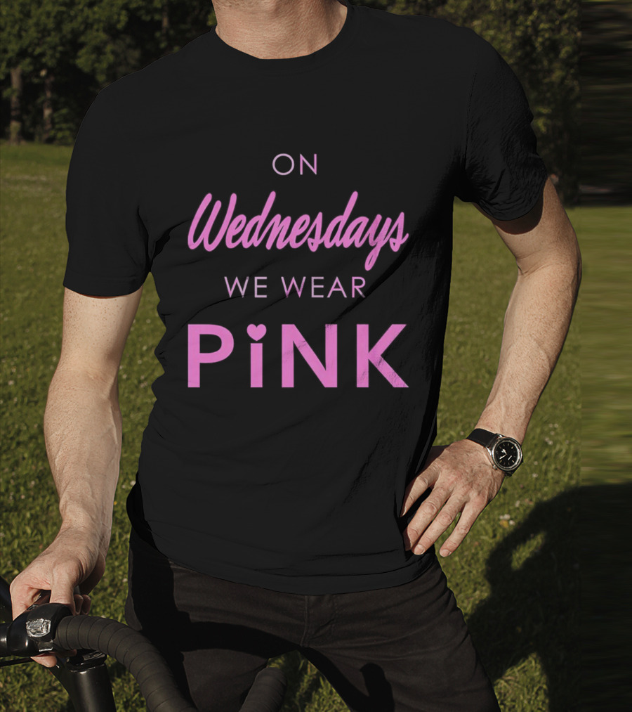 On Wednesdays We Wear Pink Mean Girls Movie T-Shirt