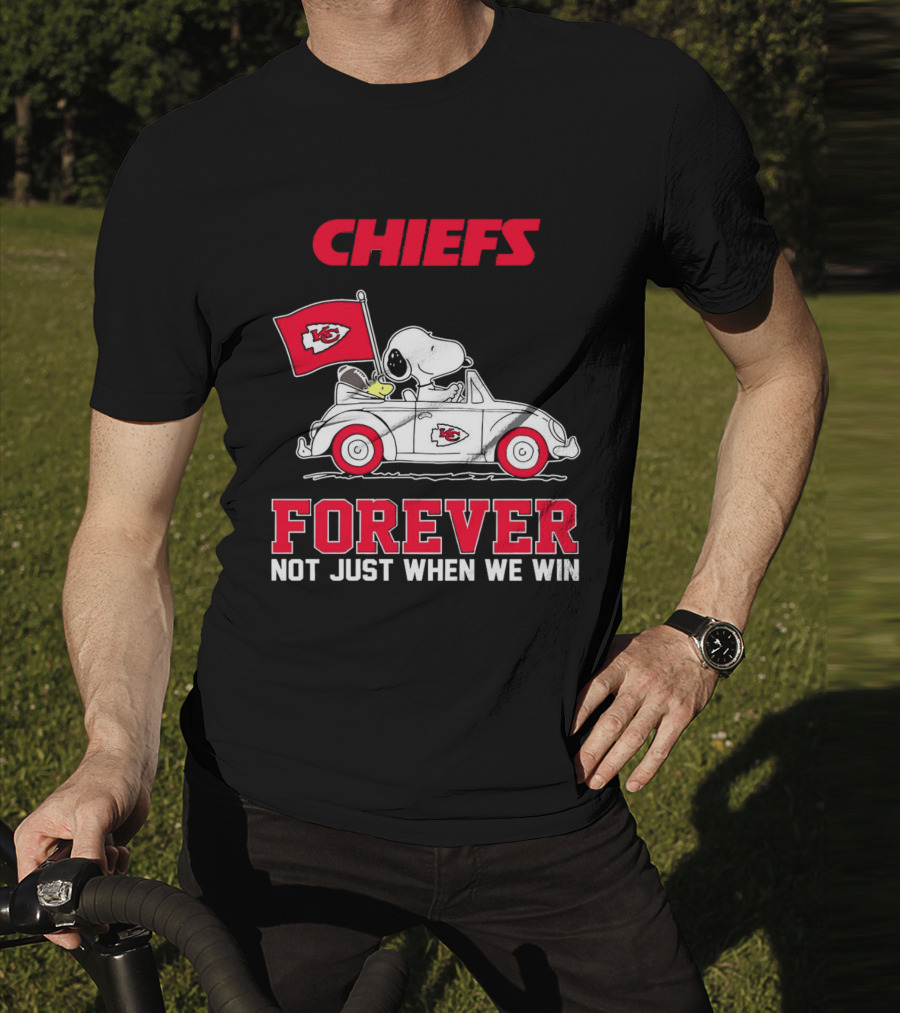 Chiefs Snoopy Forever Not Just When We Win T-Shirt
