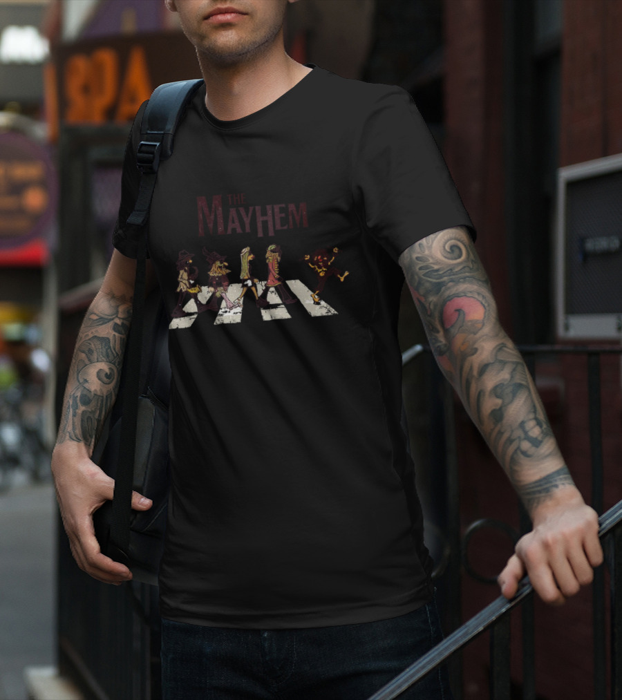 The Muppets Mayhem The Mayhem Abbey Road T-Shirt