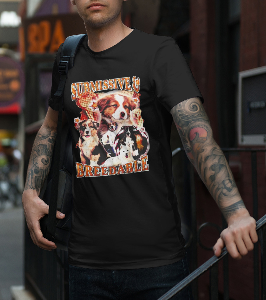 Submissive And Breedable Australian Shepherd Dogs T-Shirt
