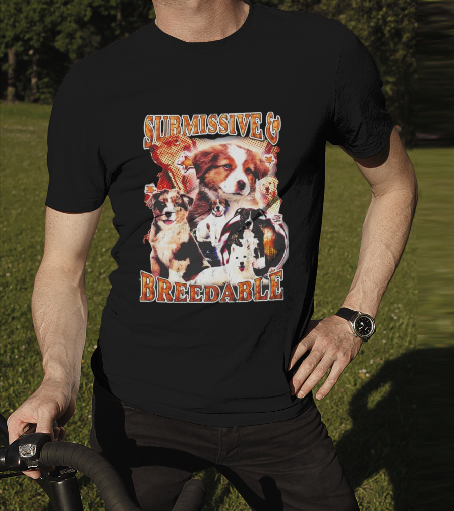 Submissive And Breedable Australian Shepherd Dogs T-Shirt