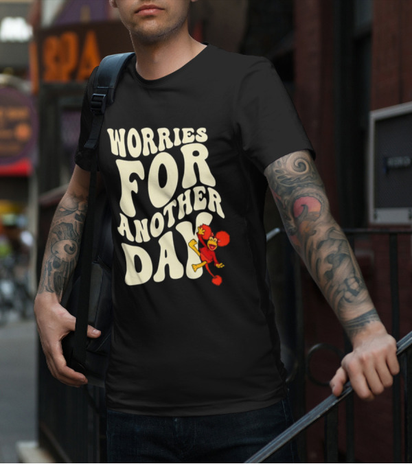 Fraggle Rock Worries For Another Day Red Muppet Character T-Shirt