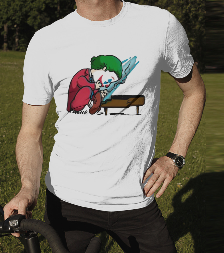 Joker Playing The Piano In Peanuts Charlie Brown T-Shirt