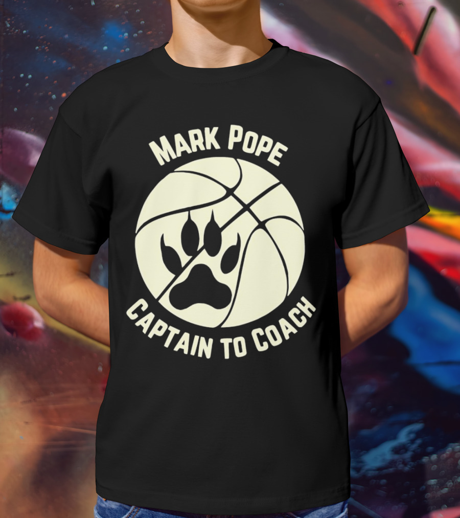 Mark Pope Captain To Coach Kentucky Basketball Legend T-Shirt