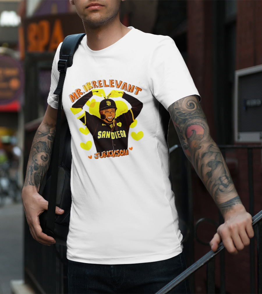 Mr Relevant Jurickson San Diego Baseball Hearts T-Shirt