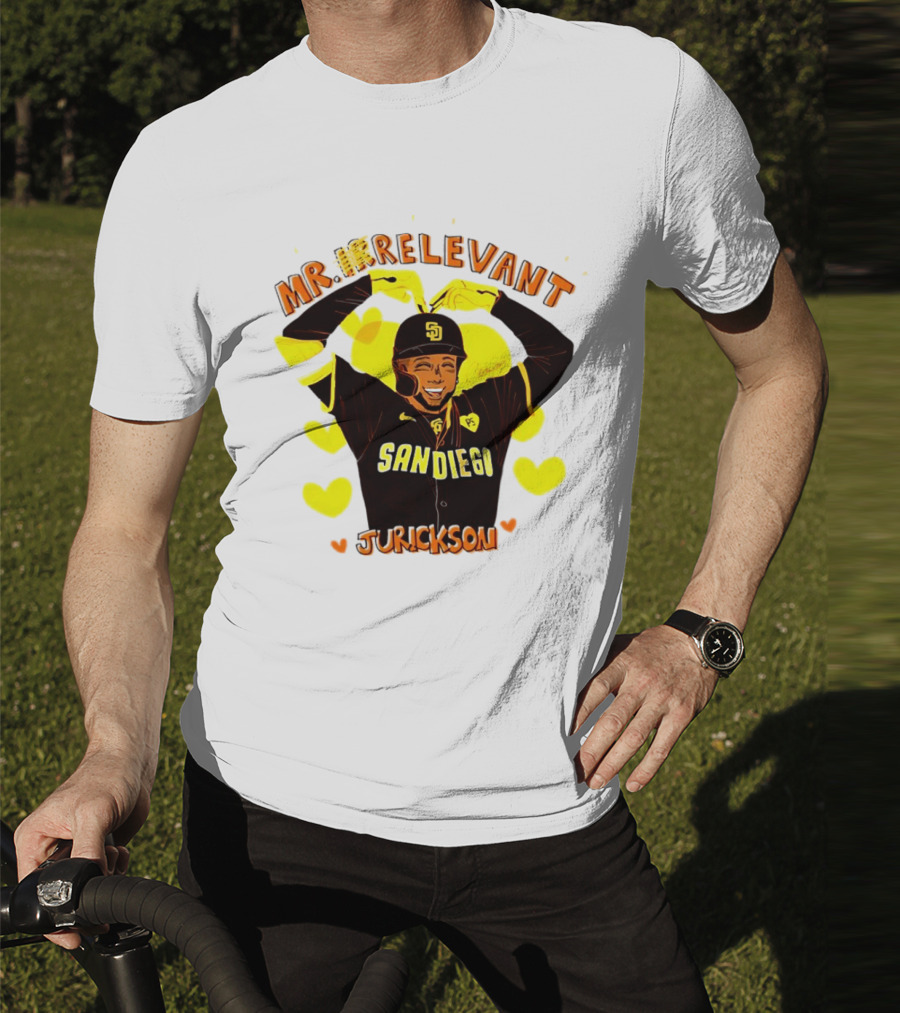 Mr Relevant Jurickson San Diego Baseball Hearts T-Shirt