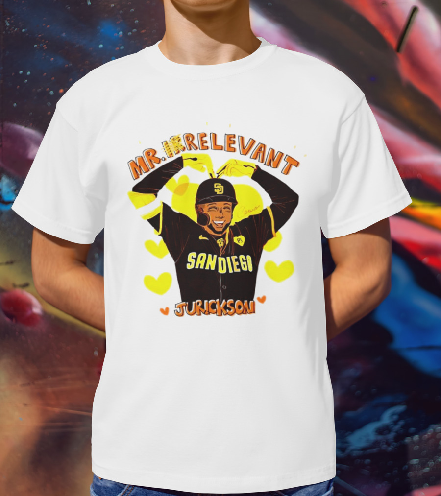 Mr Relevant Jurickson San Diego Baseball Hearts T-Shirt