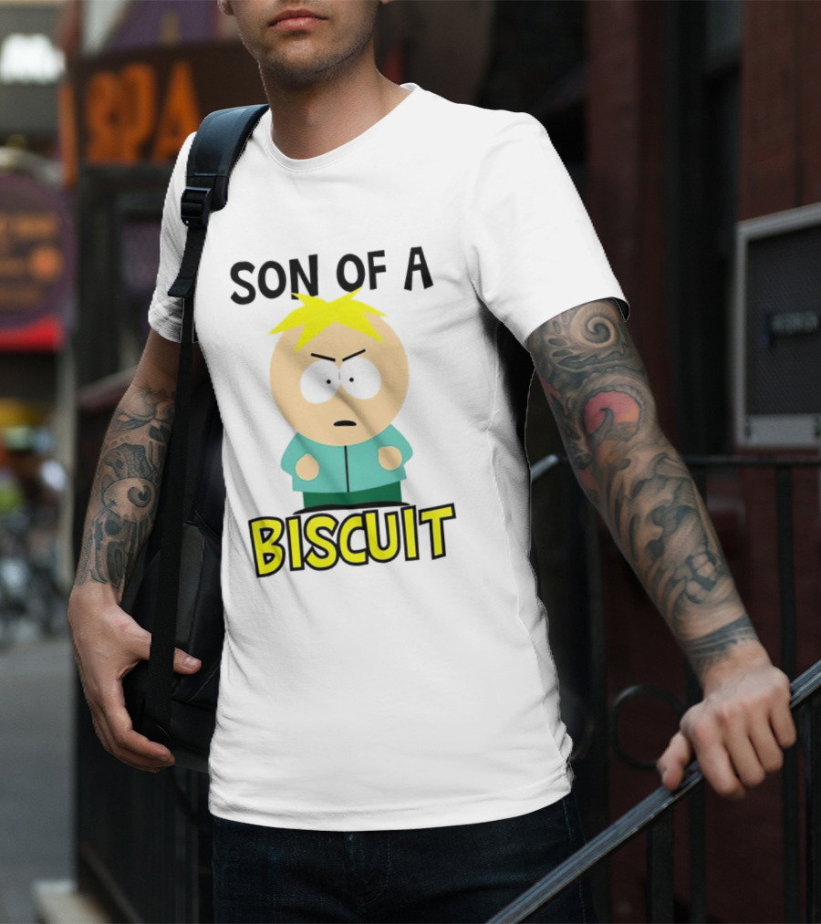 South Park Son Of A Biscuit Butters Meme T-Shirt