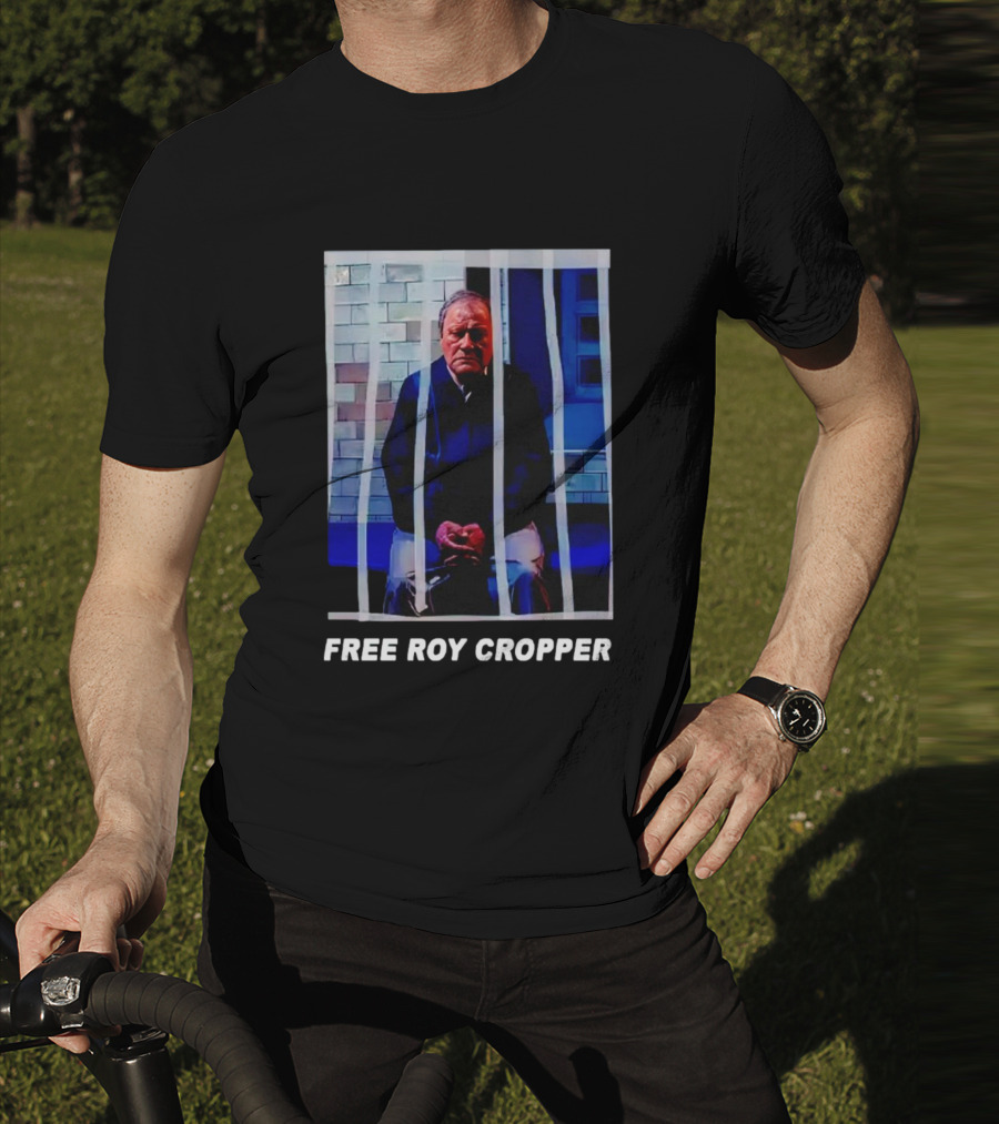 Coronation Street Free Roy Cropper Jail Image T-Shirt