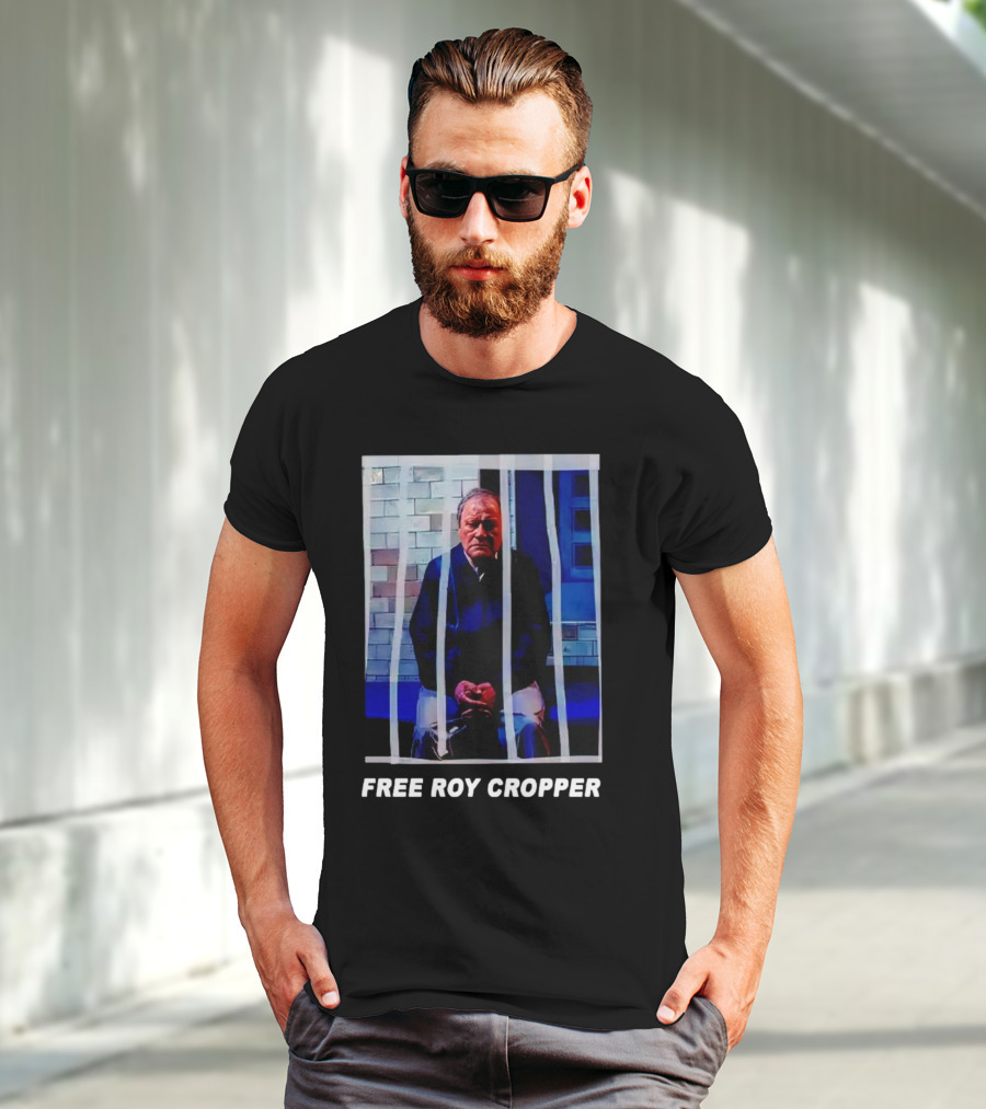 Coronation Street Free Roy Cropper Jail Image T-Shirt