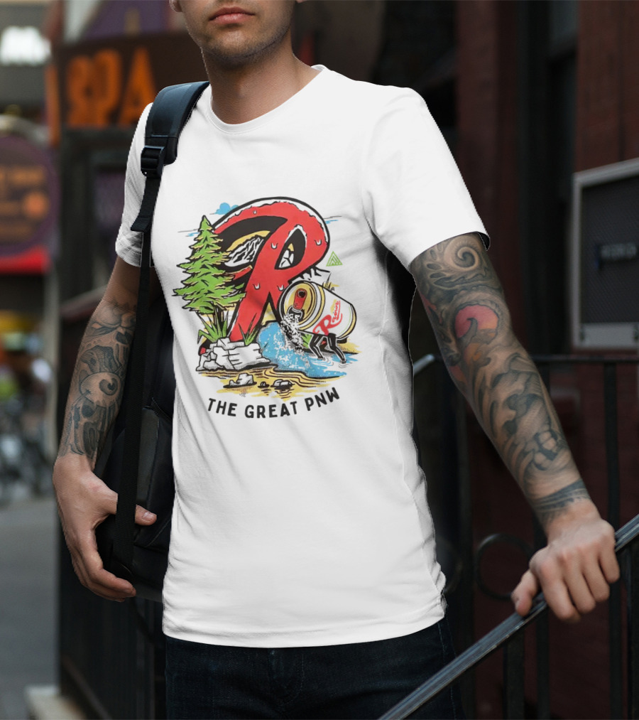 Rainier Beer The Great PNW Adventure Refresh T-Shirt
