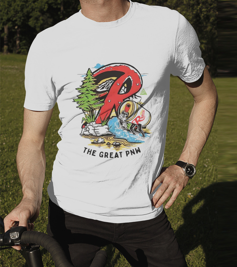 Rainier Beer The Great PNW Adventure Refresh T-Shirt
