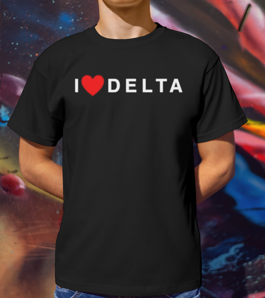 Joe Gatto Wears I Heart Delta T-Shirt