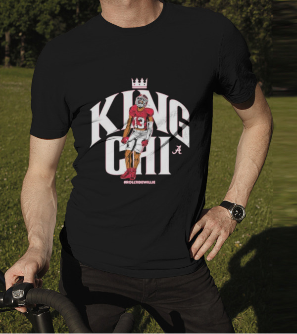 King Chi #RollTideWillie Alabama Crimson Tide T-Shirt