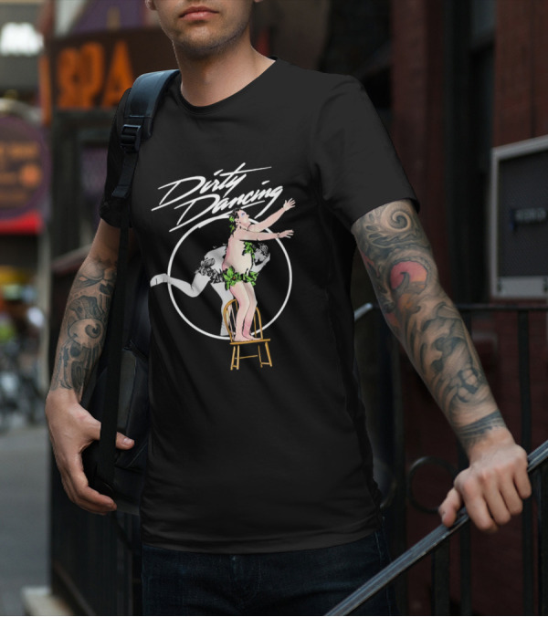 Dirty Dancing Chair Pose Hula Costume Comedy T-Shirt