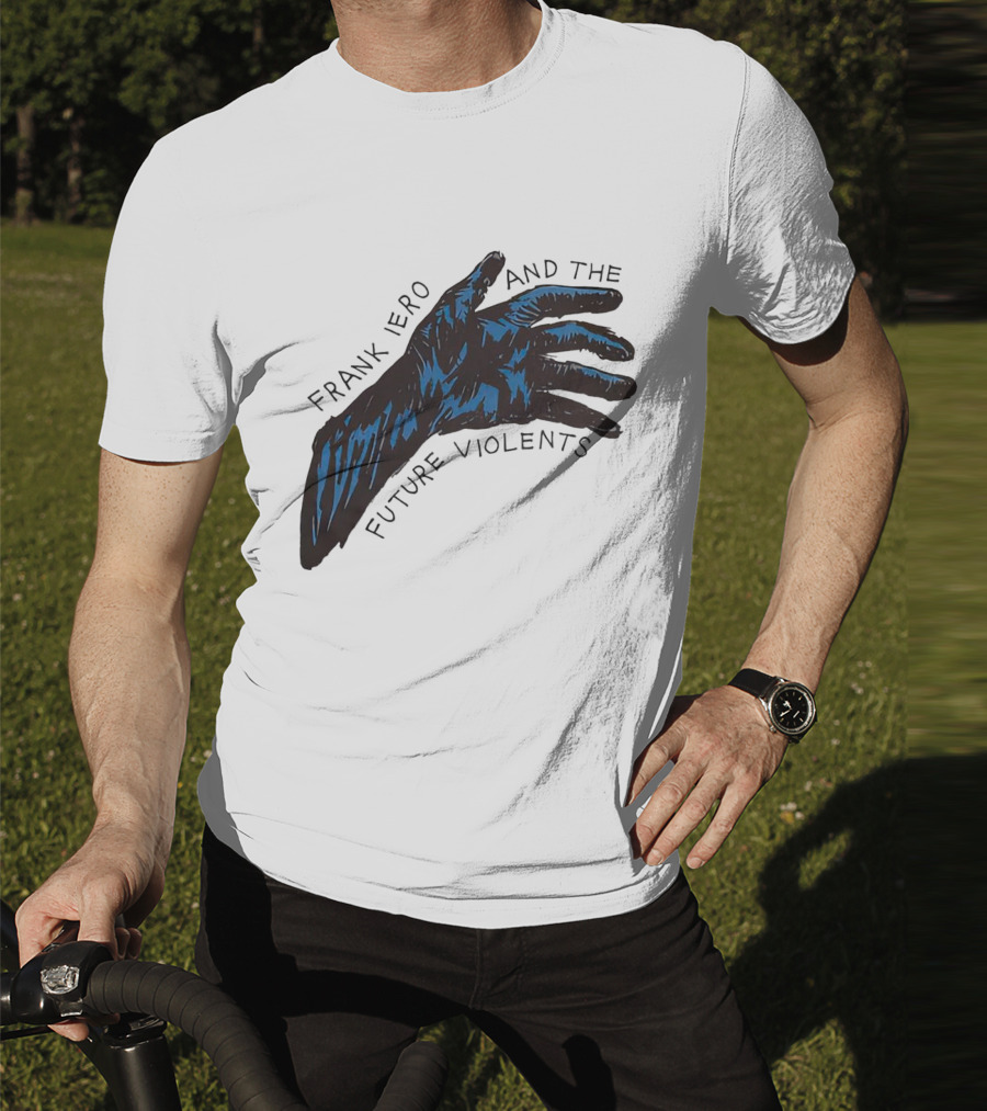 Frank Iero And The Future Violents Blue Hand T-Shirt