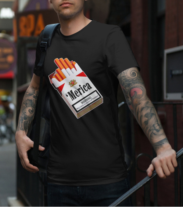 Merica Marlboro Warning Excess Of Freedom T-Shirt