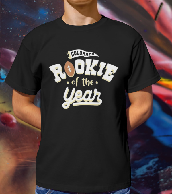 Colorado Rookie Of The Year Football T-Shirt