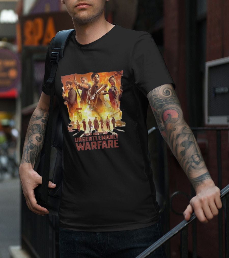 The Ministry Of Ungentlemanly Warfare Explosive Soldier Team In Action T-Shirt