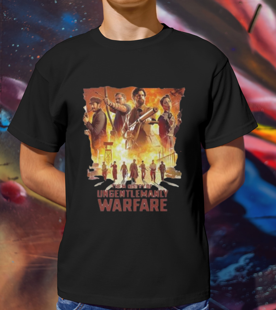 The Ministry Of Ungentlemanly Warfare Explosive Soldier Team In Action T-Shirt