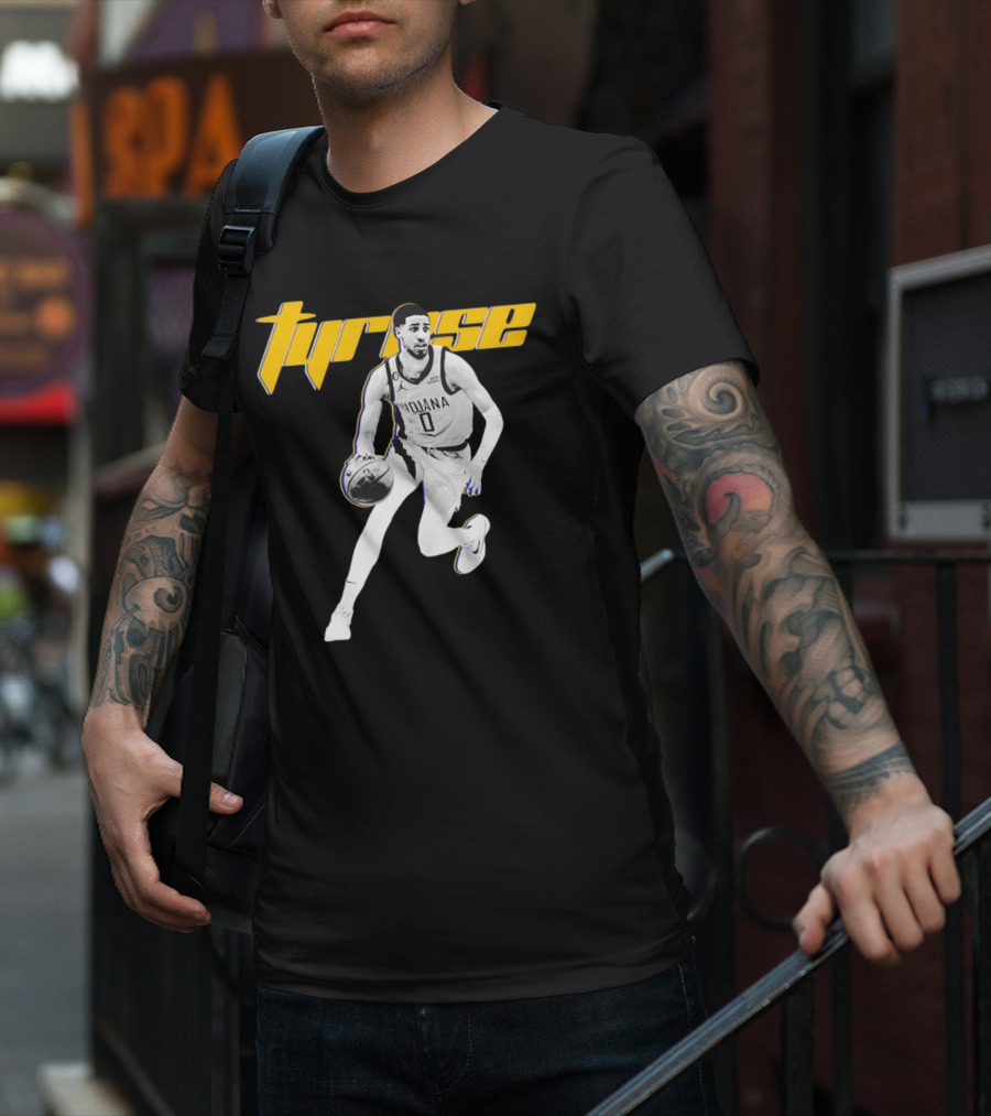Tyrese Haliburton 0 Indiana Pacers Basketball Player T-Shirt