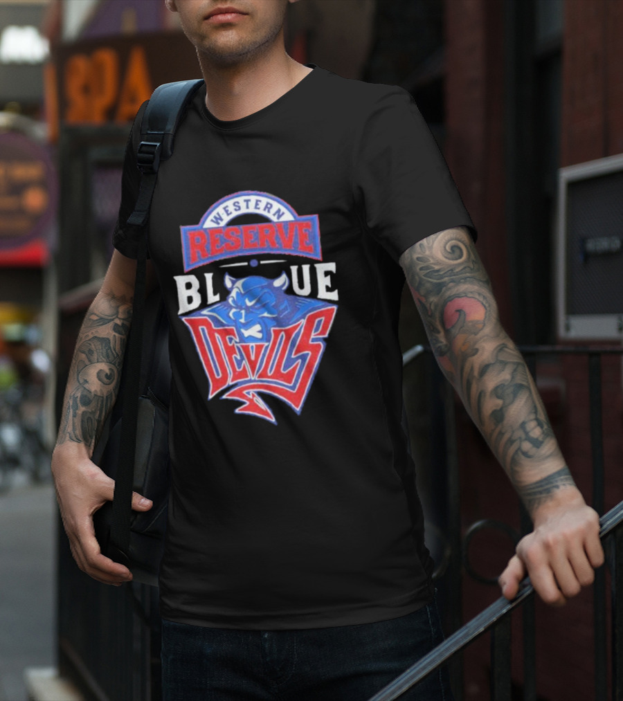 Western Reserve Blue Devils Sports T-Shirt