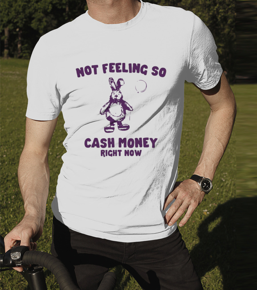 Bunny Not Feeling So Cash Money Right Now T-Shirt