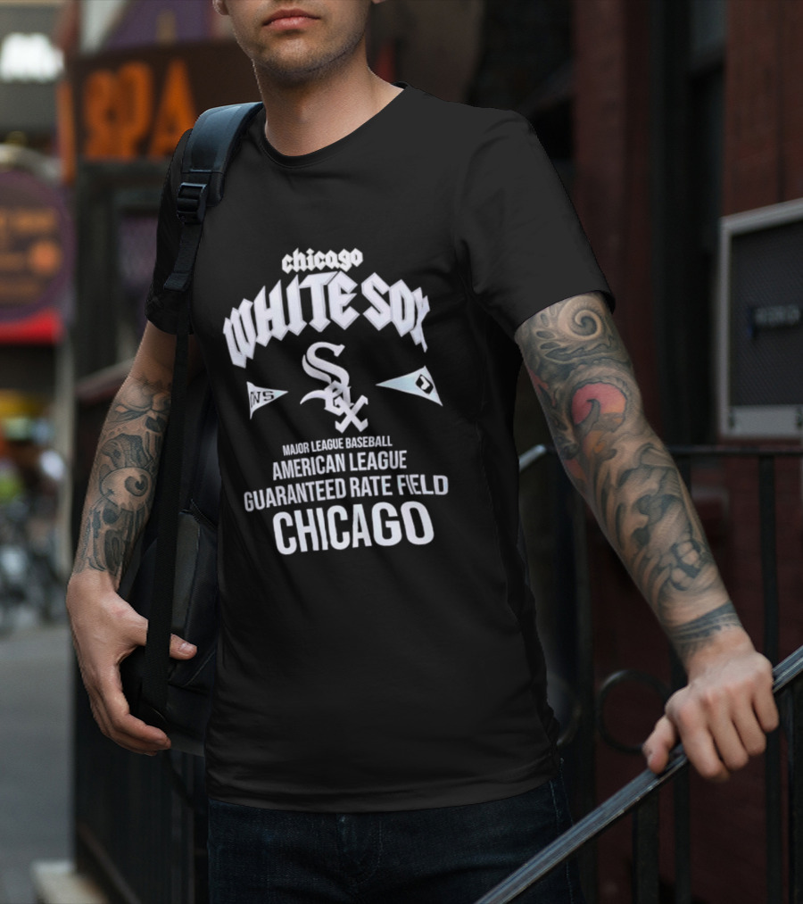 Chicago White Sox Major League Baseball American League Chicago Guaranteed Rate Field T-Shirt