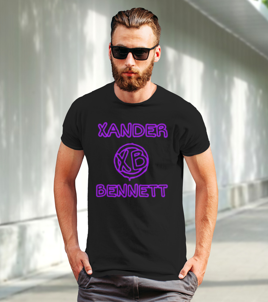 Xander Bennett XB Drip Neon Circle T-Shirt