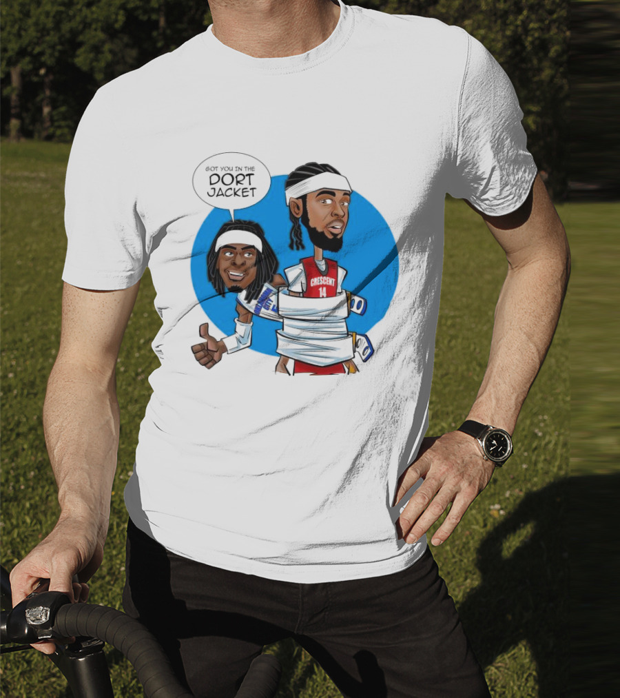 Brandon Ingram Got You In The Dort Jacket Basketball Cartoon T-Shirt