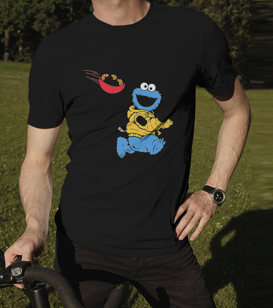 Catch Monster Chasing Cookie Bowl T-Shirt