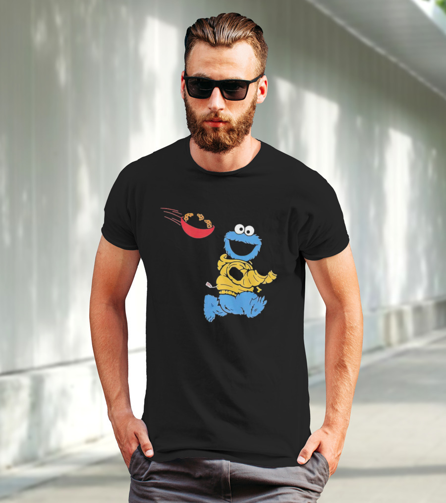 Catch Monster Chasing Cookie Bowl T-Shirt