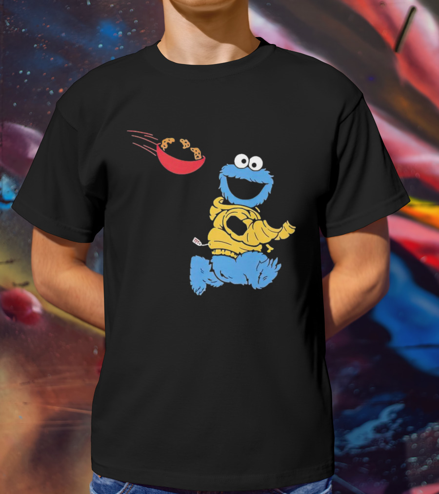 Catch Monster Chasing Cookie Bowl T-Shirt