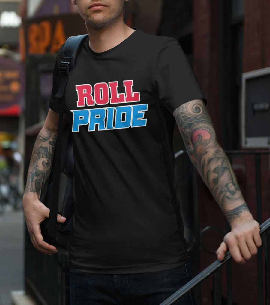 Detroit Lions Roll Pride T-Shirt