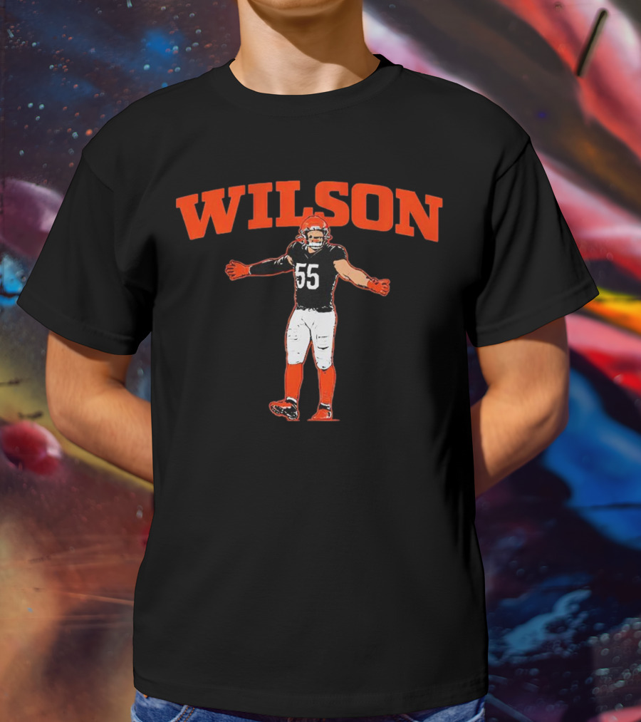 Wilson 55 Cincinnati Bengals Football Hero T-Shirt