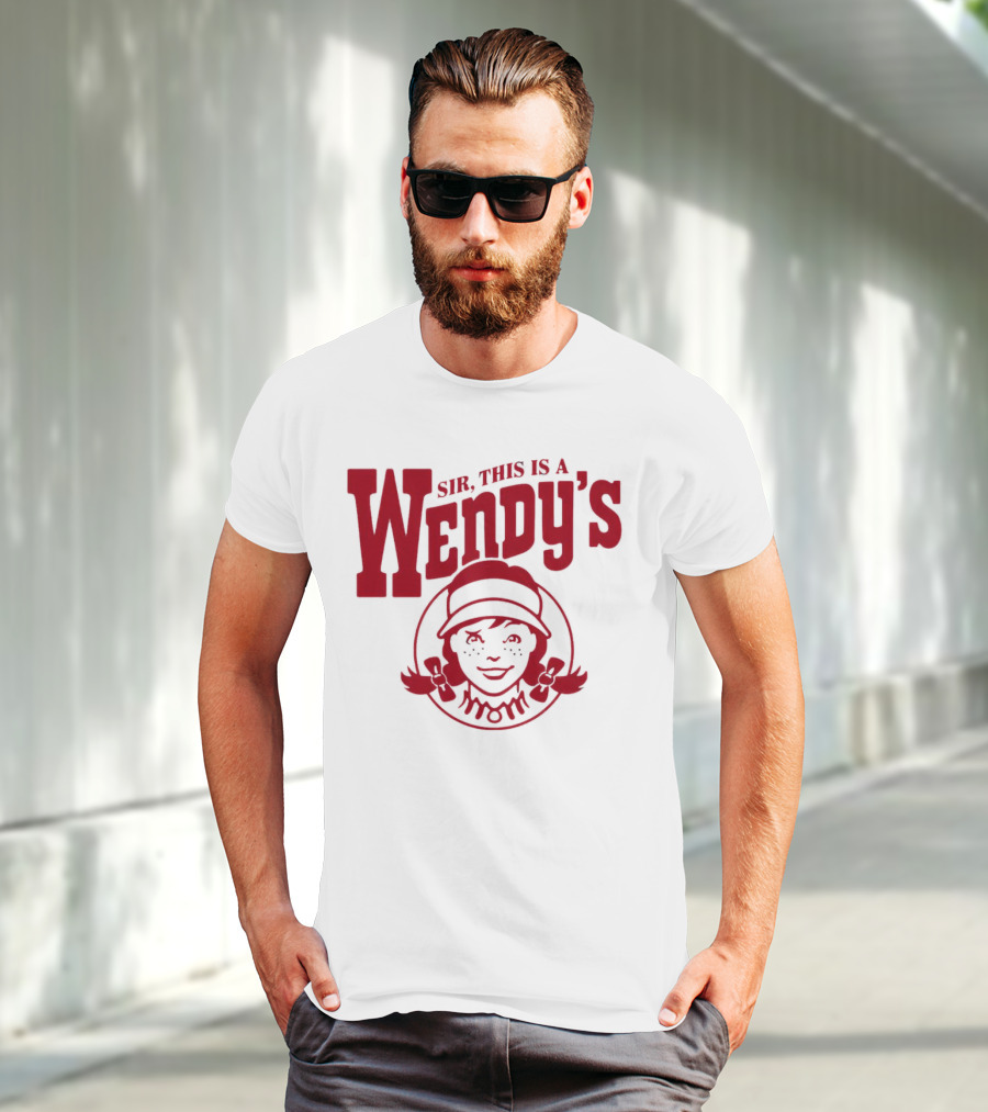 Sir This Is A Wendy’s Logo With Iconic Branding T-Shirt
