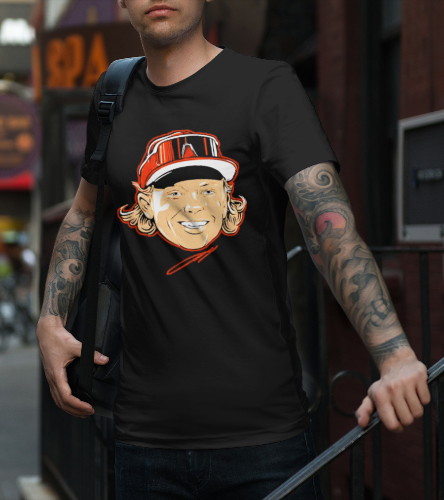Jackson Holliday Baltimore Orioles Swag Head T-Shirt