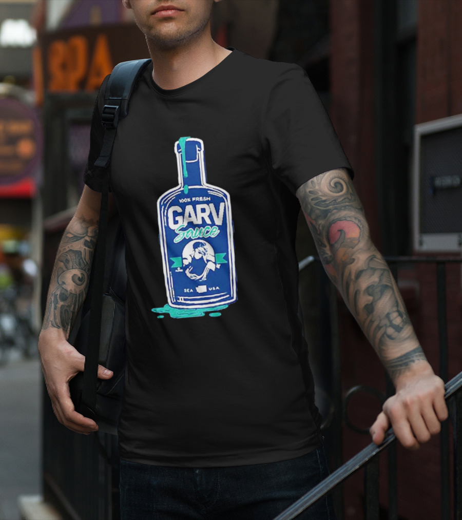 100% Fresh Garv Sauce Seattle USA T-Shirt